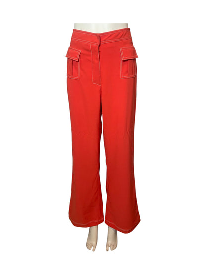 Color orange pant
