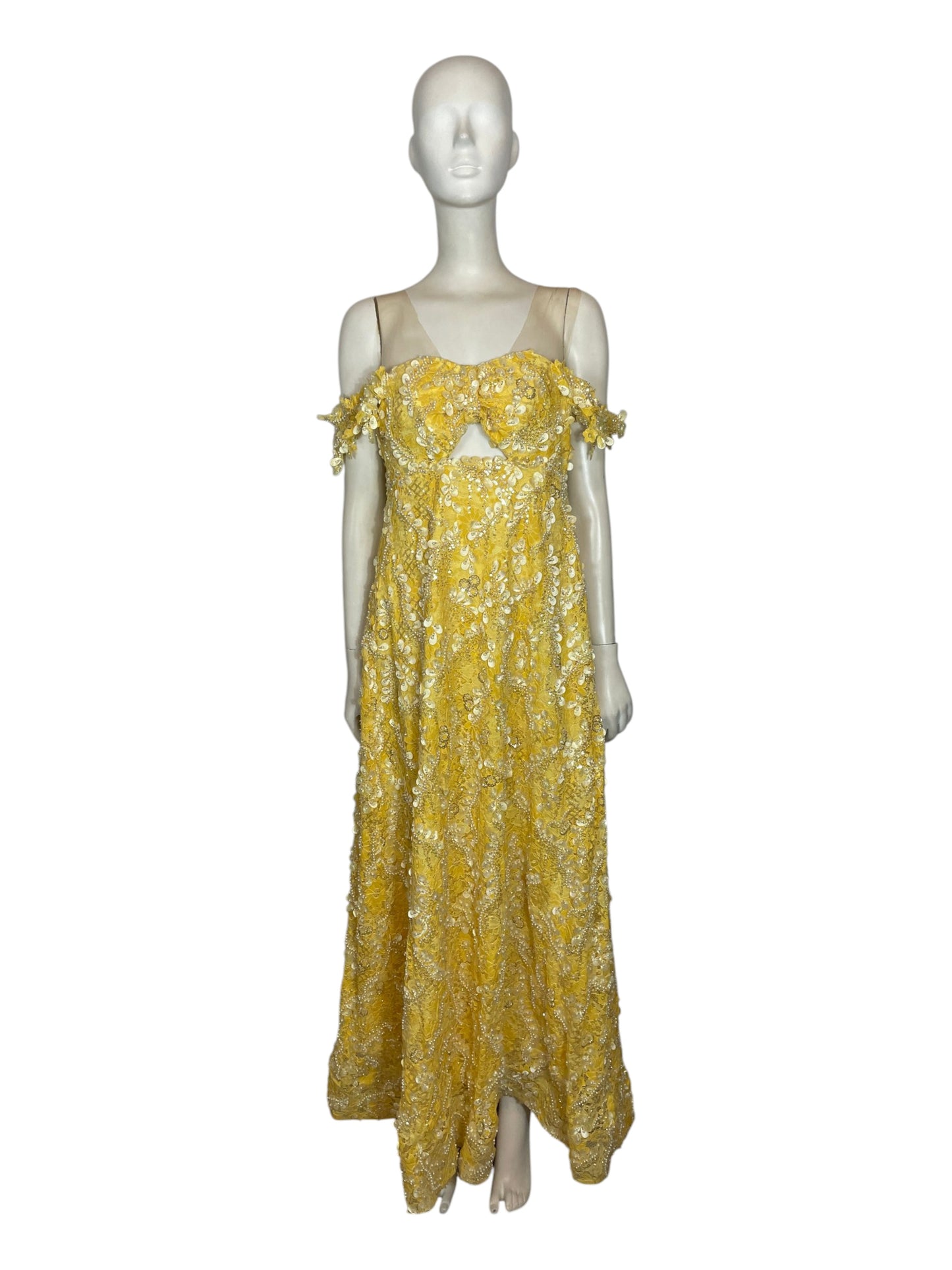 Maxi yellow dress
