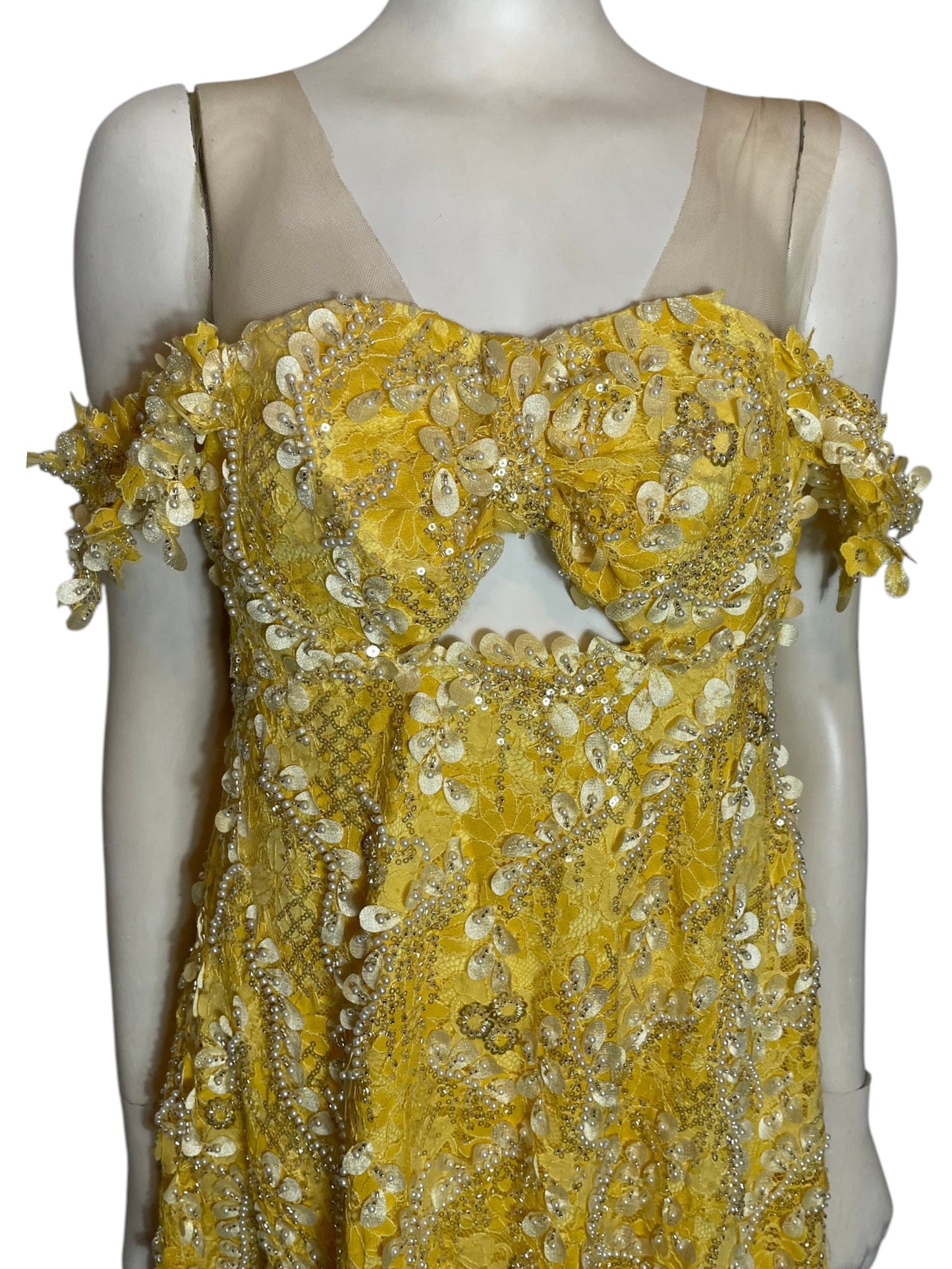 Maxi yellow dress