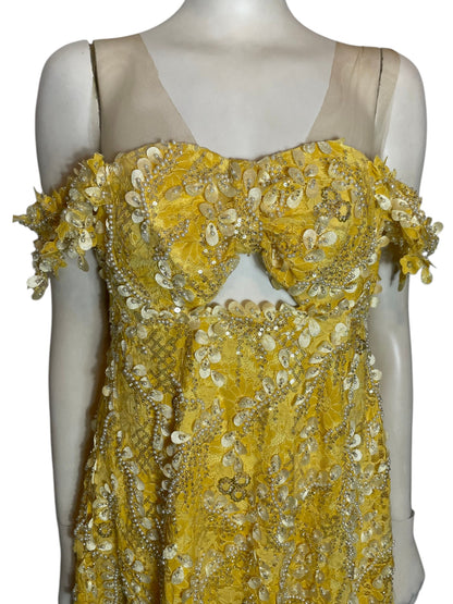 Maxi yellow dress