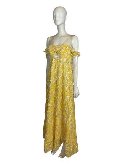 Maxi yellow dress