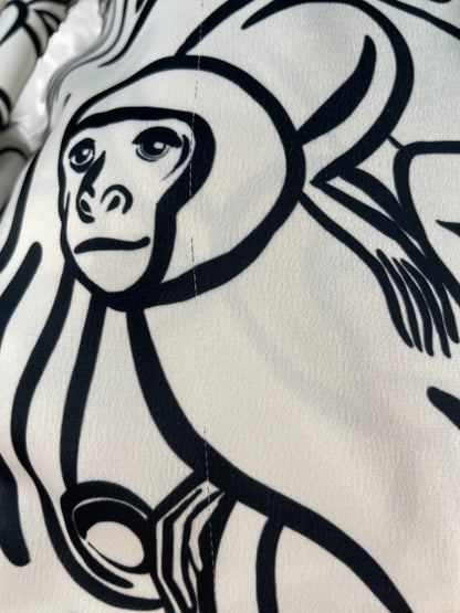 blusa medio hombro monos