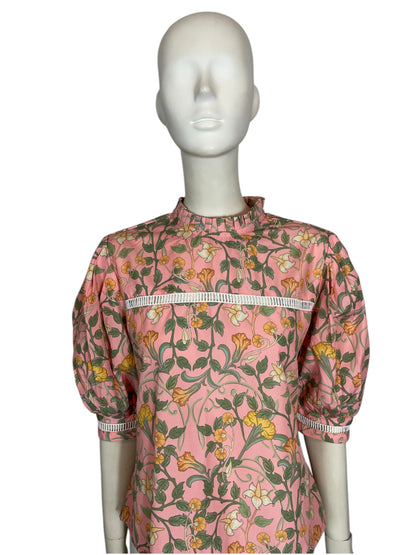 Blusa flores amarillas