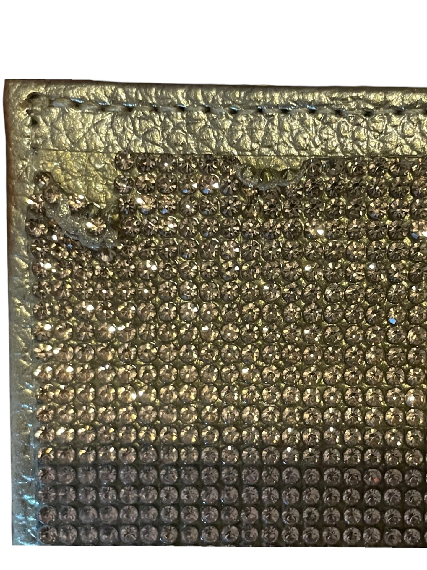 Mini bolso jazz cristal dorado
