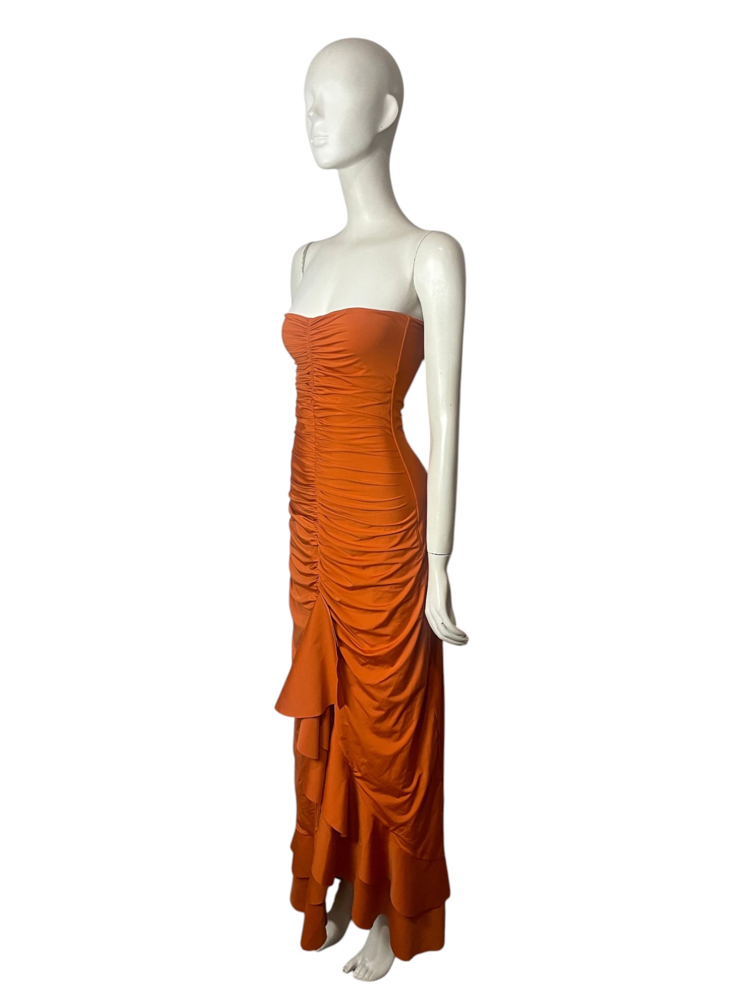 Carelina dress orange