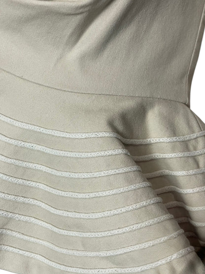 Top lineas beige