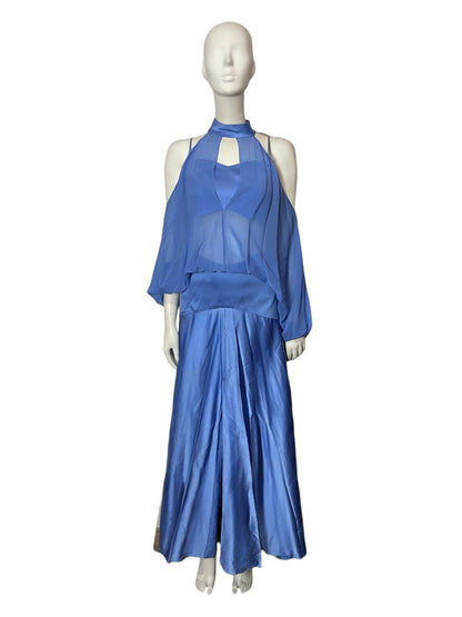 Valeria blue dress
