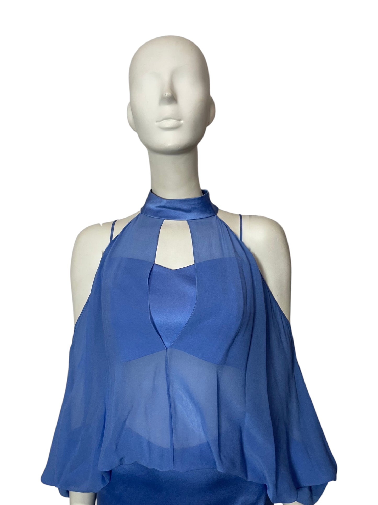 Valeria blue dress
