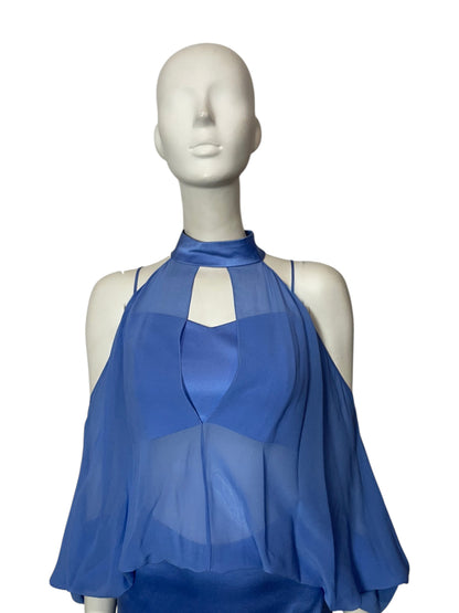 Valeria blue dress