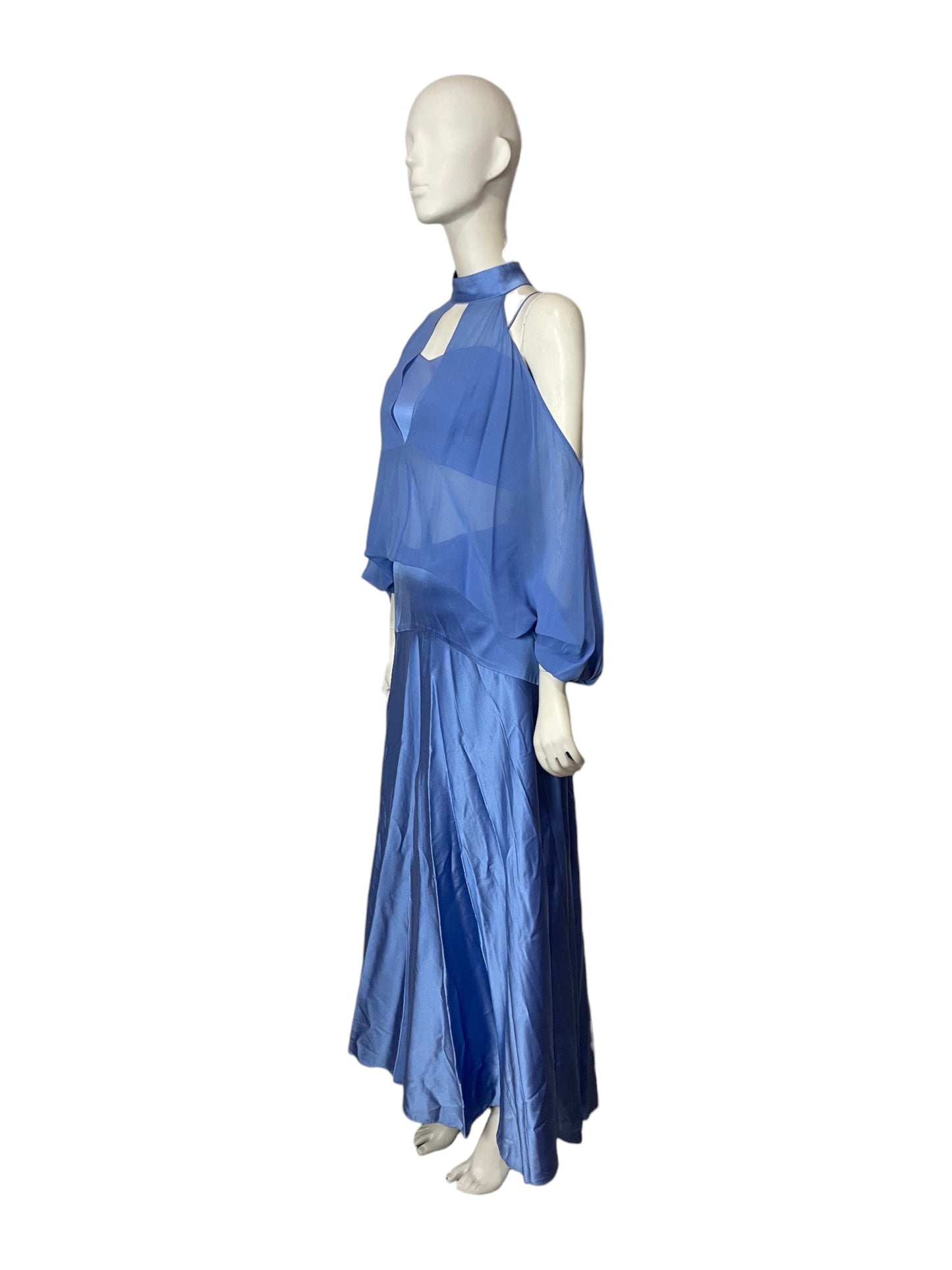 Valeria blue dress