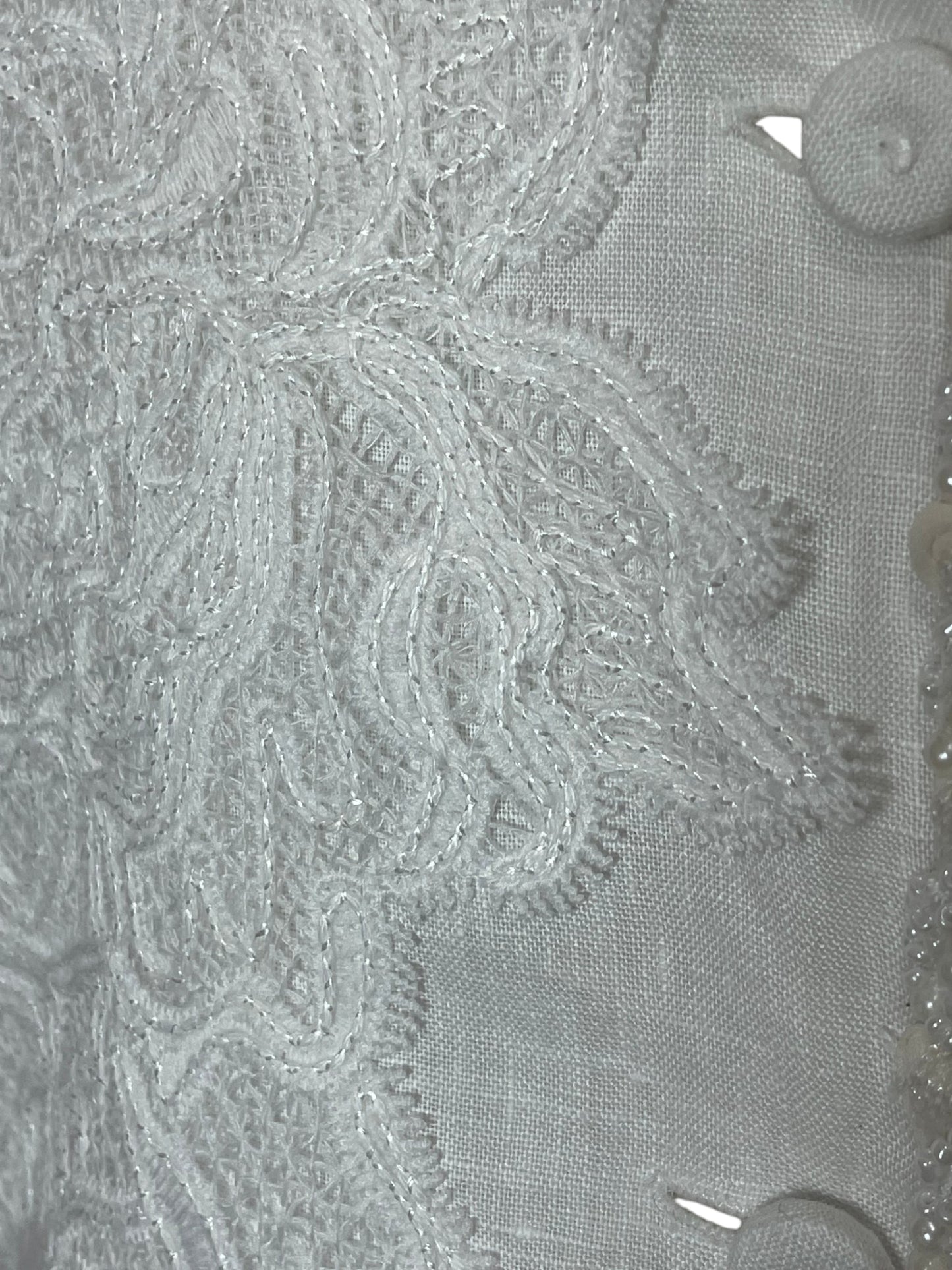 Cosma vest ivory