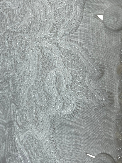 Cosma vest ivory