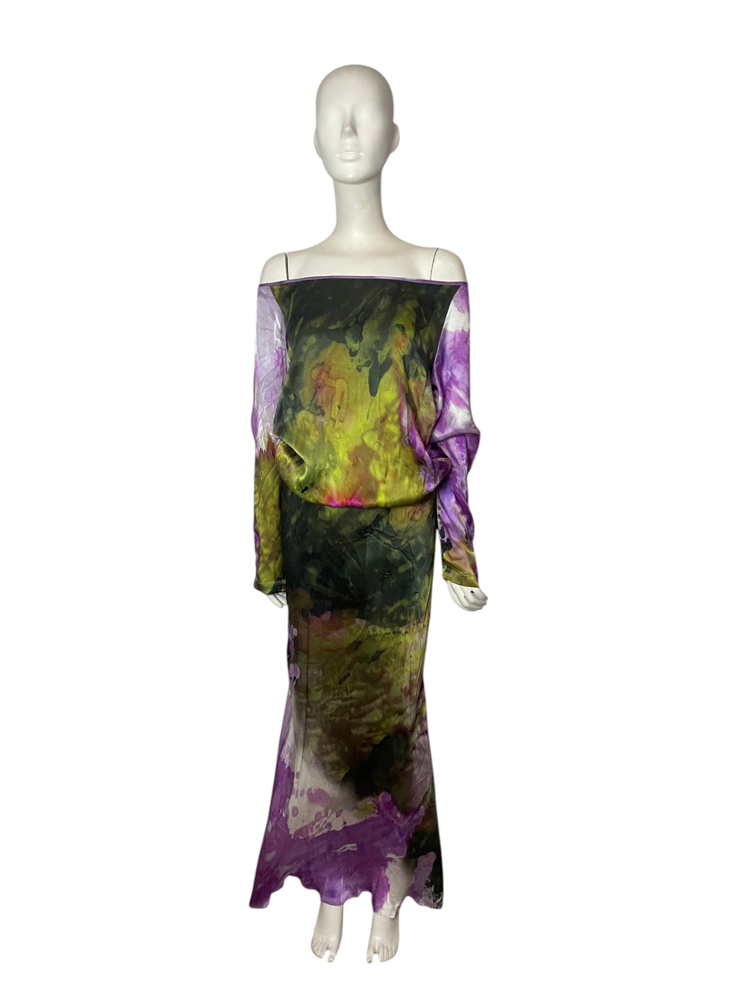 Vestido seda