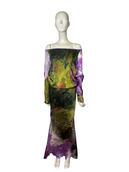 Vestido seda