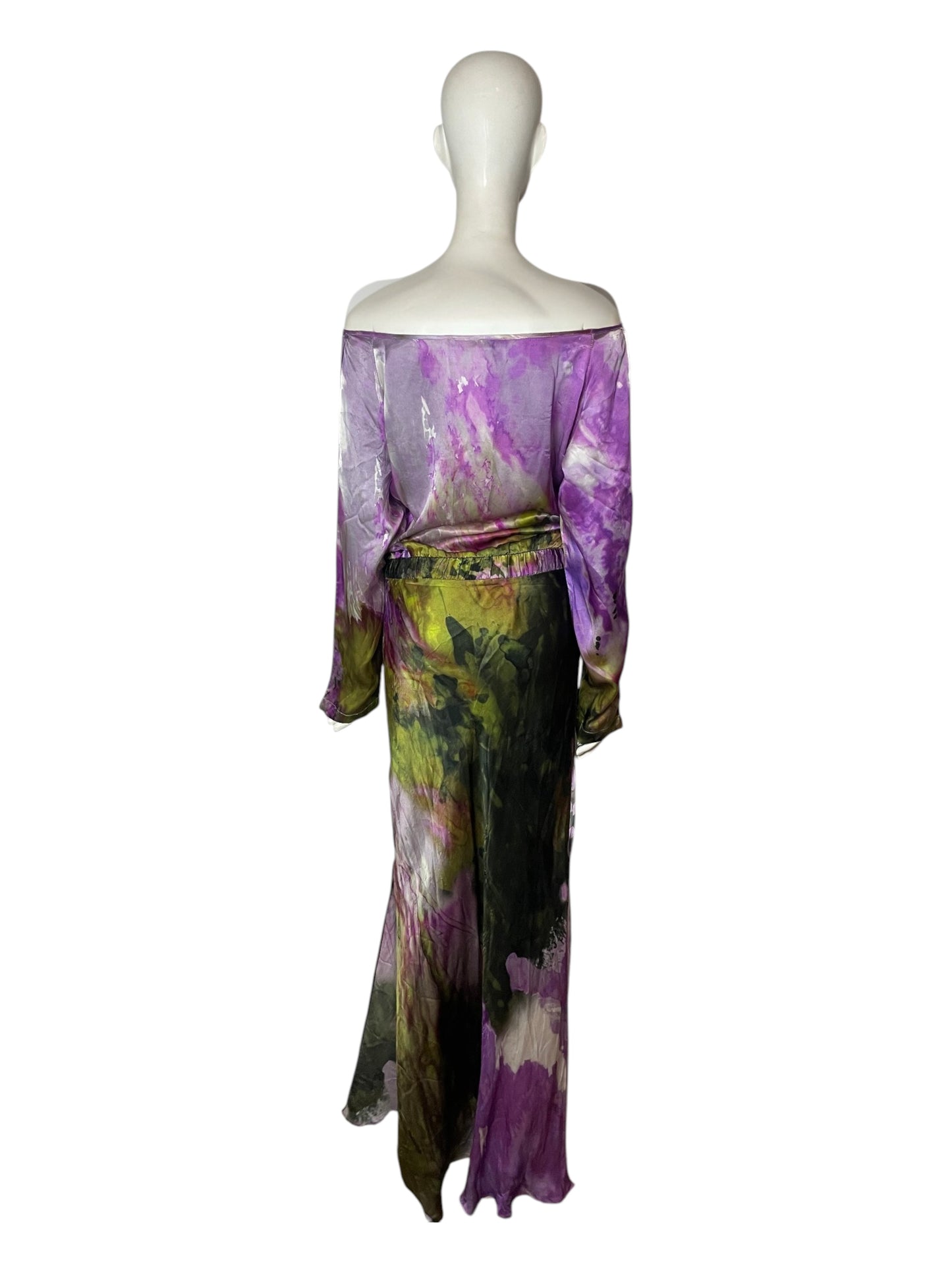 Vestido seda