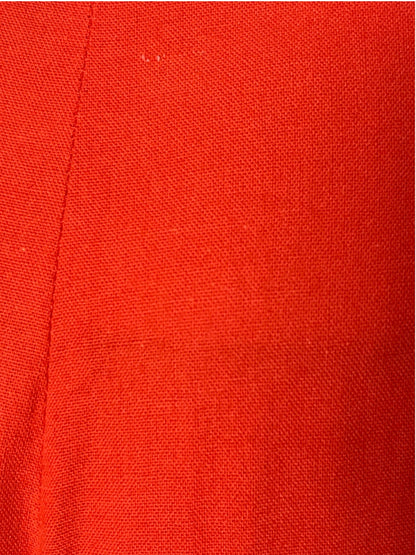 Set pan y top naranja