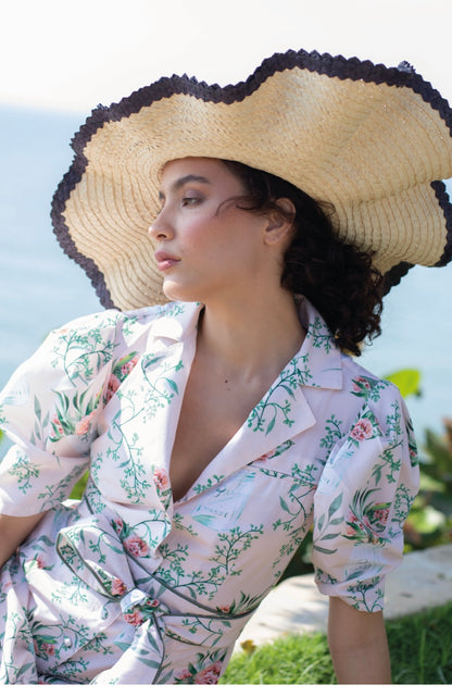 Maxi dress caroline con cinturon