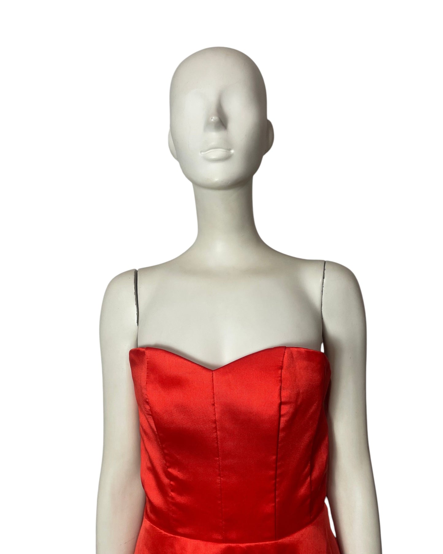 Maxi dress red