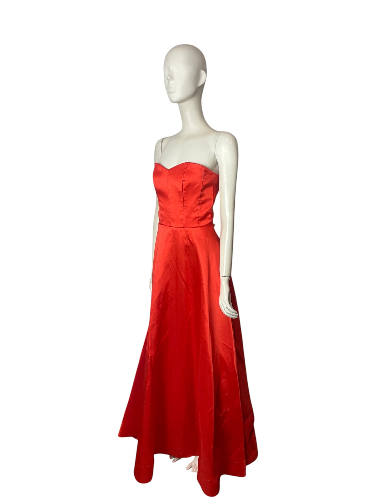 Maxi dress red