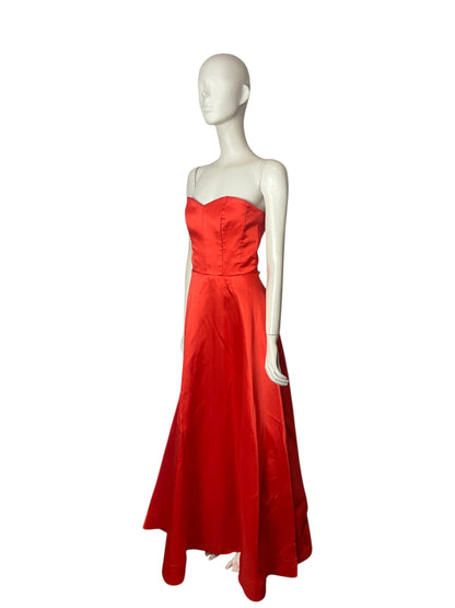 Maxi dress red