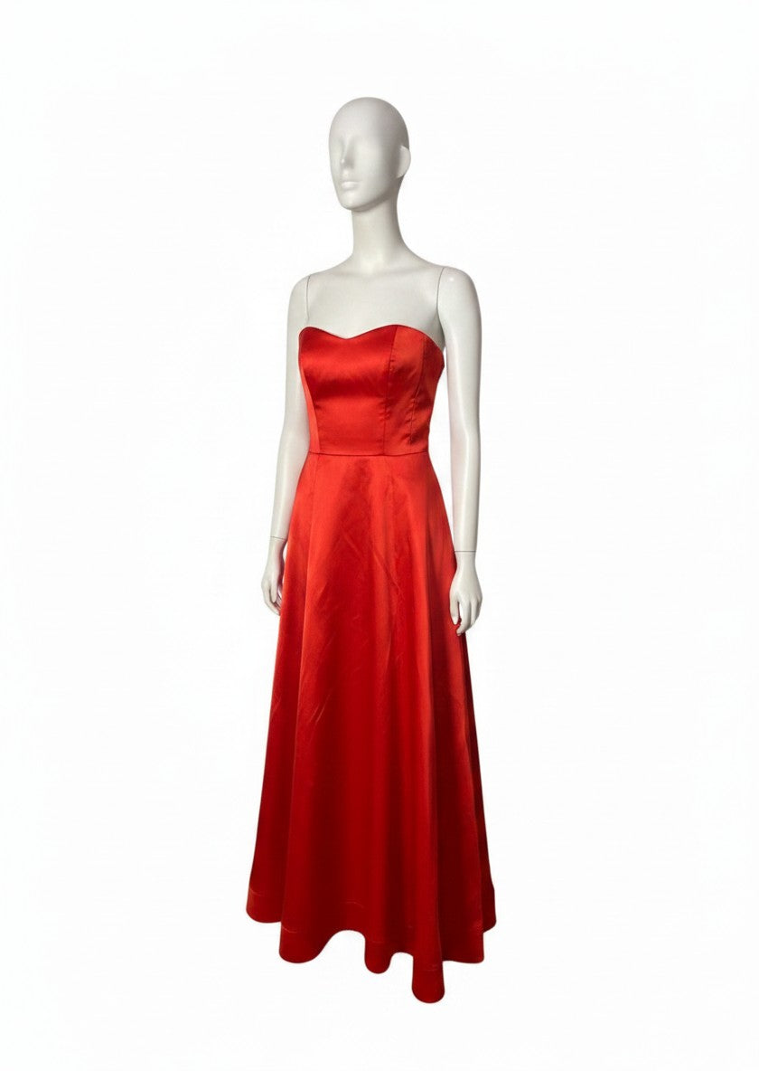Maxi dress red