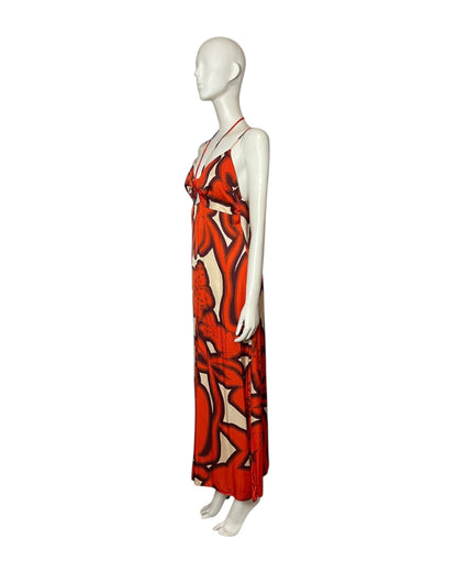Vestido maxi sulamain