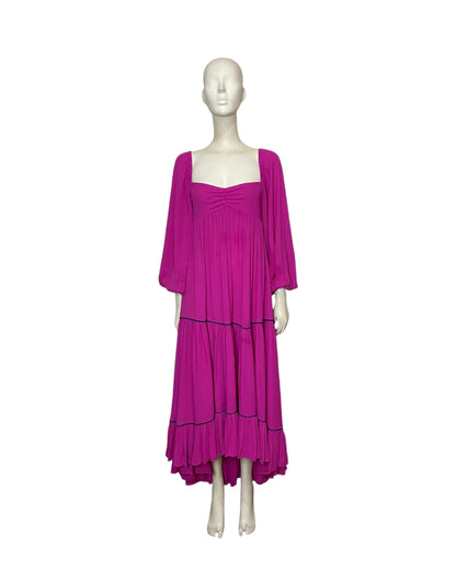 Valeria dress fucsia