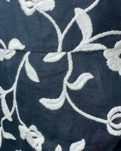 Lea embroidered midi dress