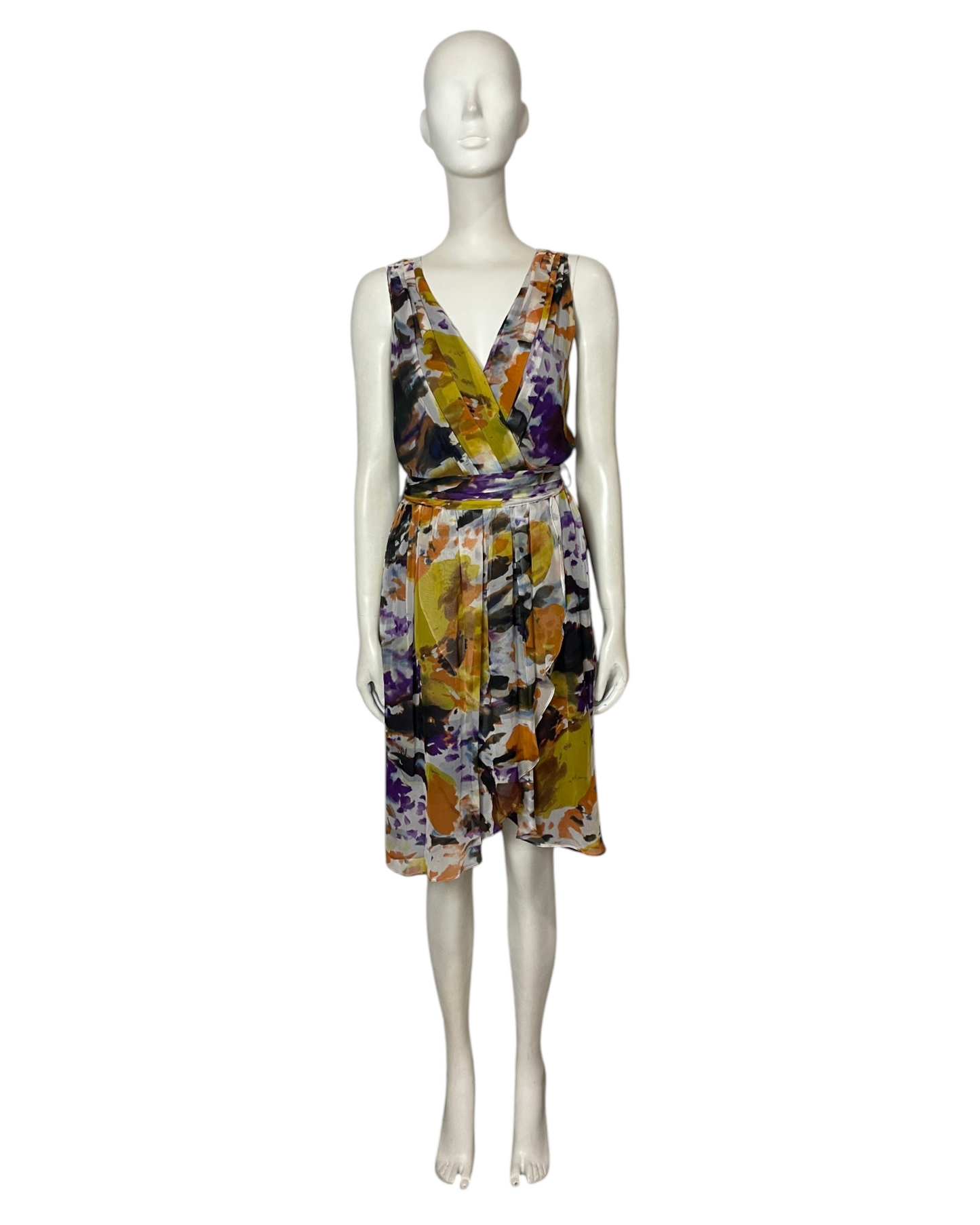 Vestido mini multicolor