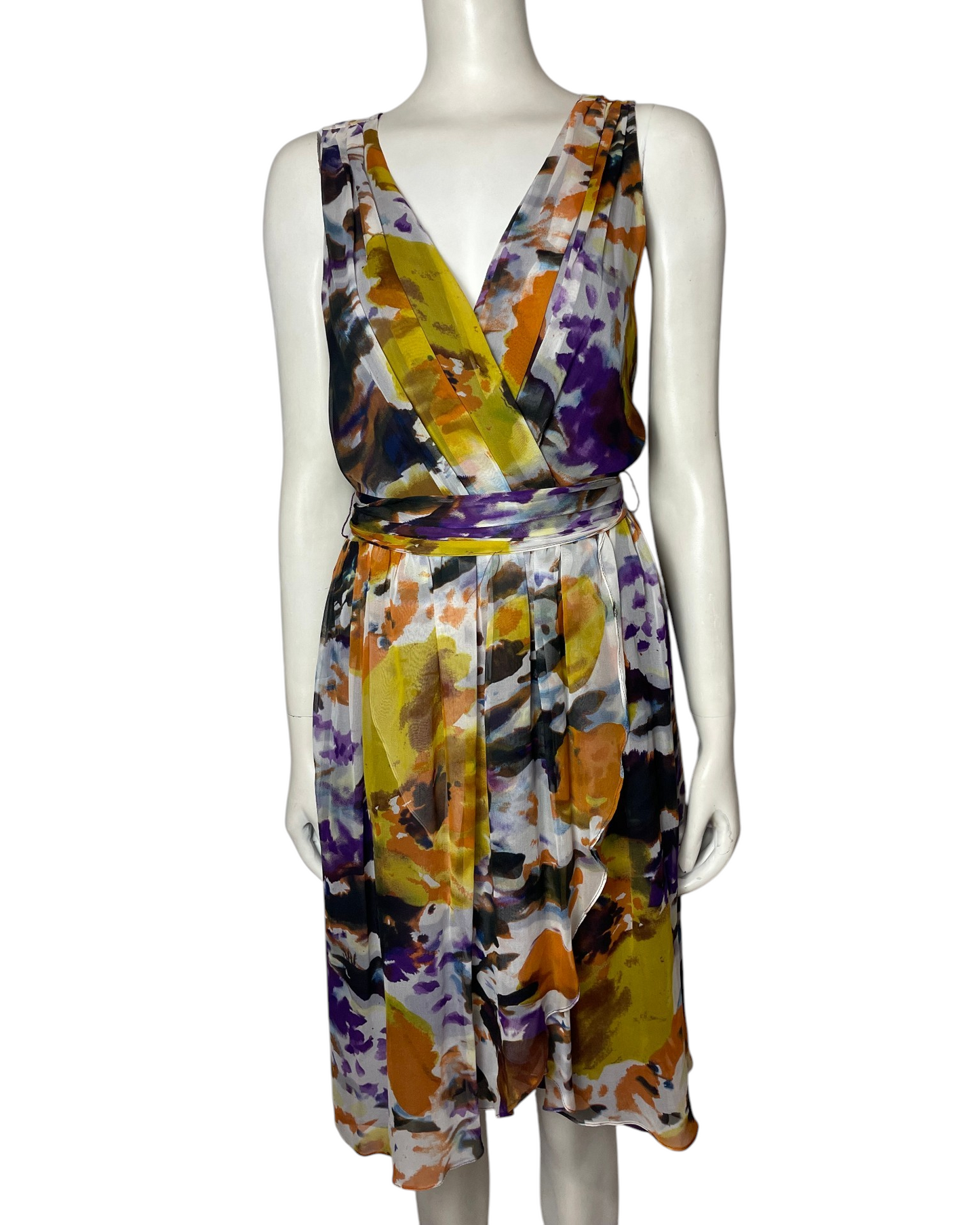 Vestido mini multicolor
