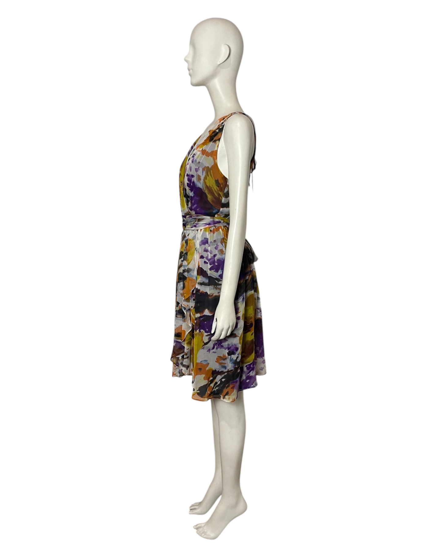 Vestido mini multicolor