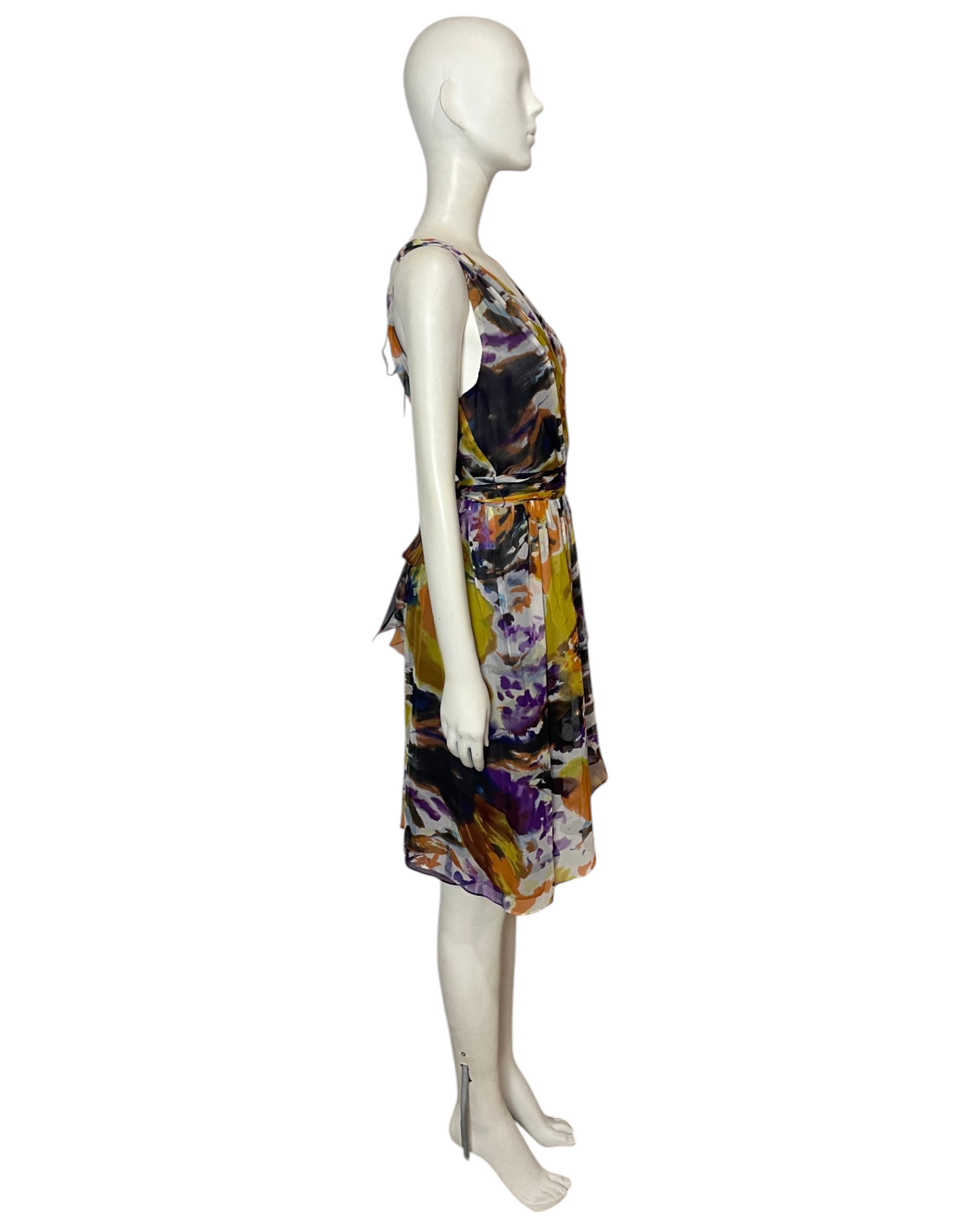 Vestido mini multicolor