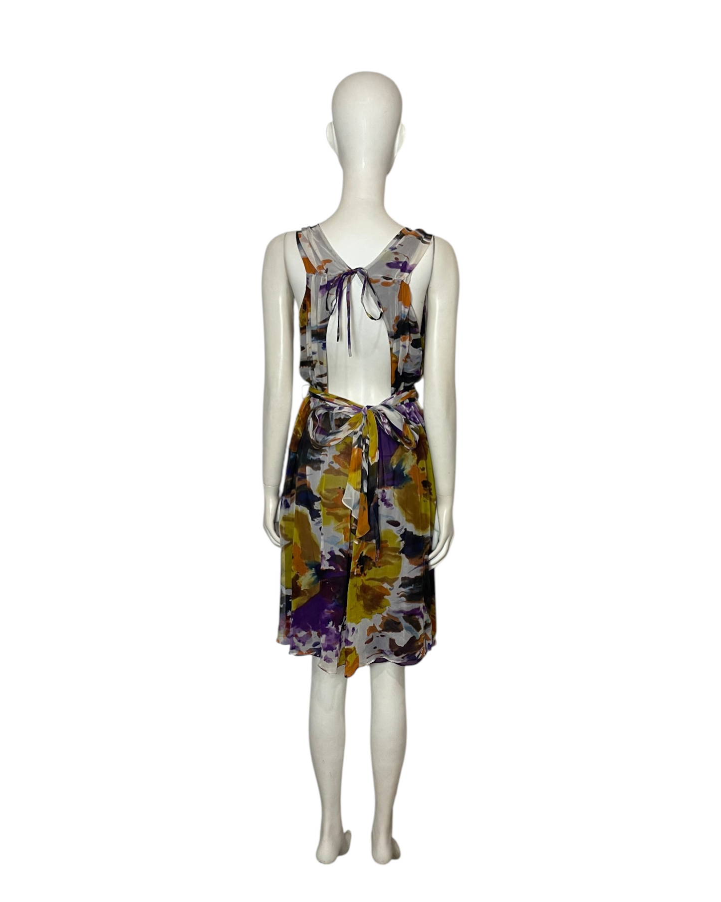 Vestido mini multicolor