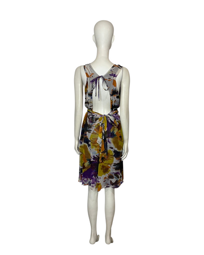 Vestido mini multicolor