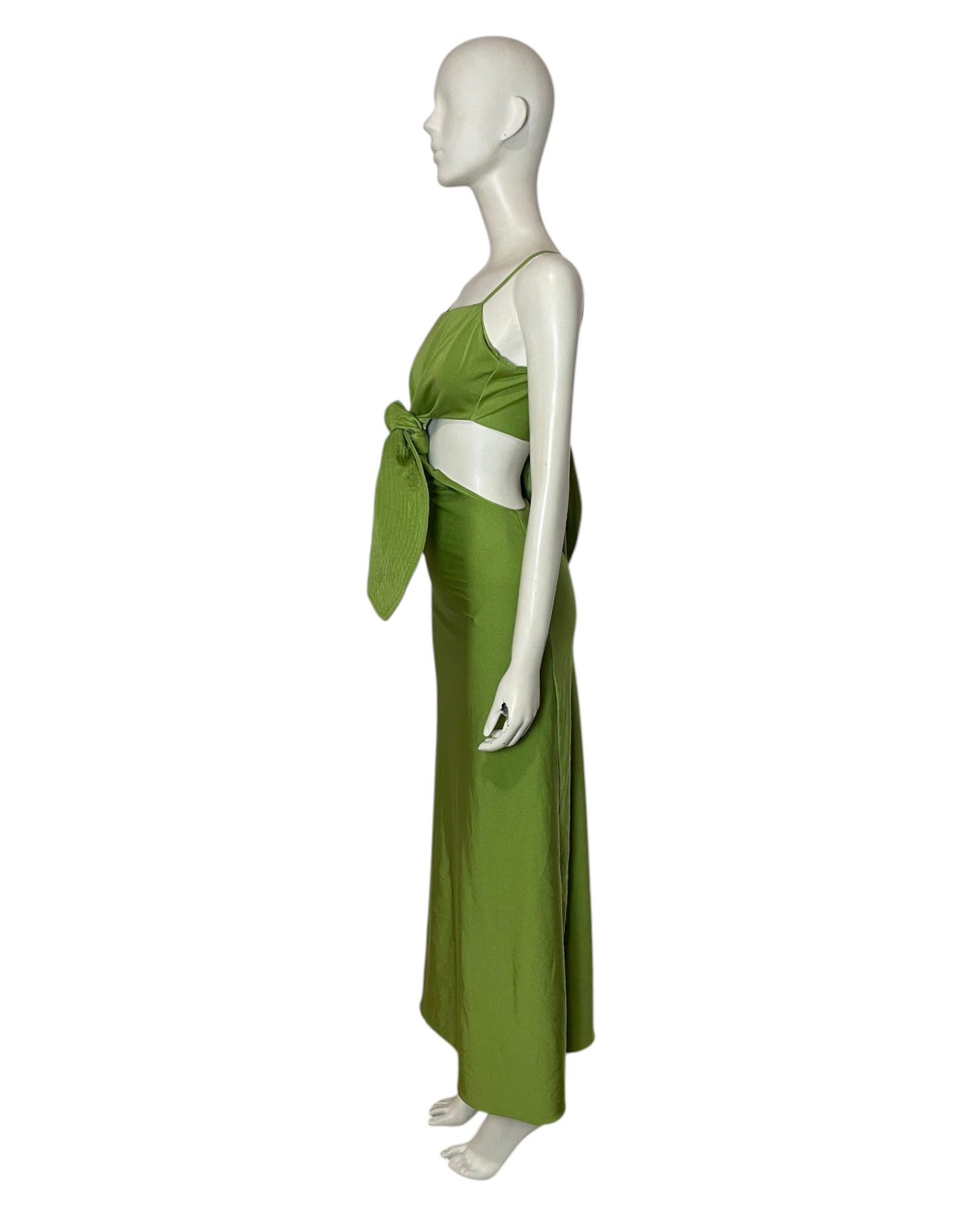 Vestido flor verde