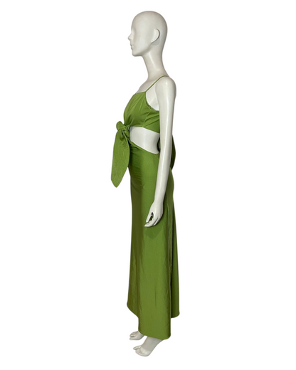 Vestido flor verde
