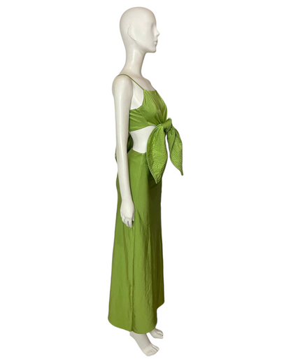 Vestido flor verde
