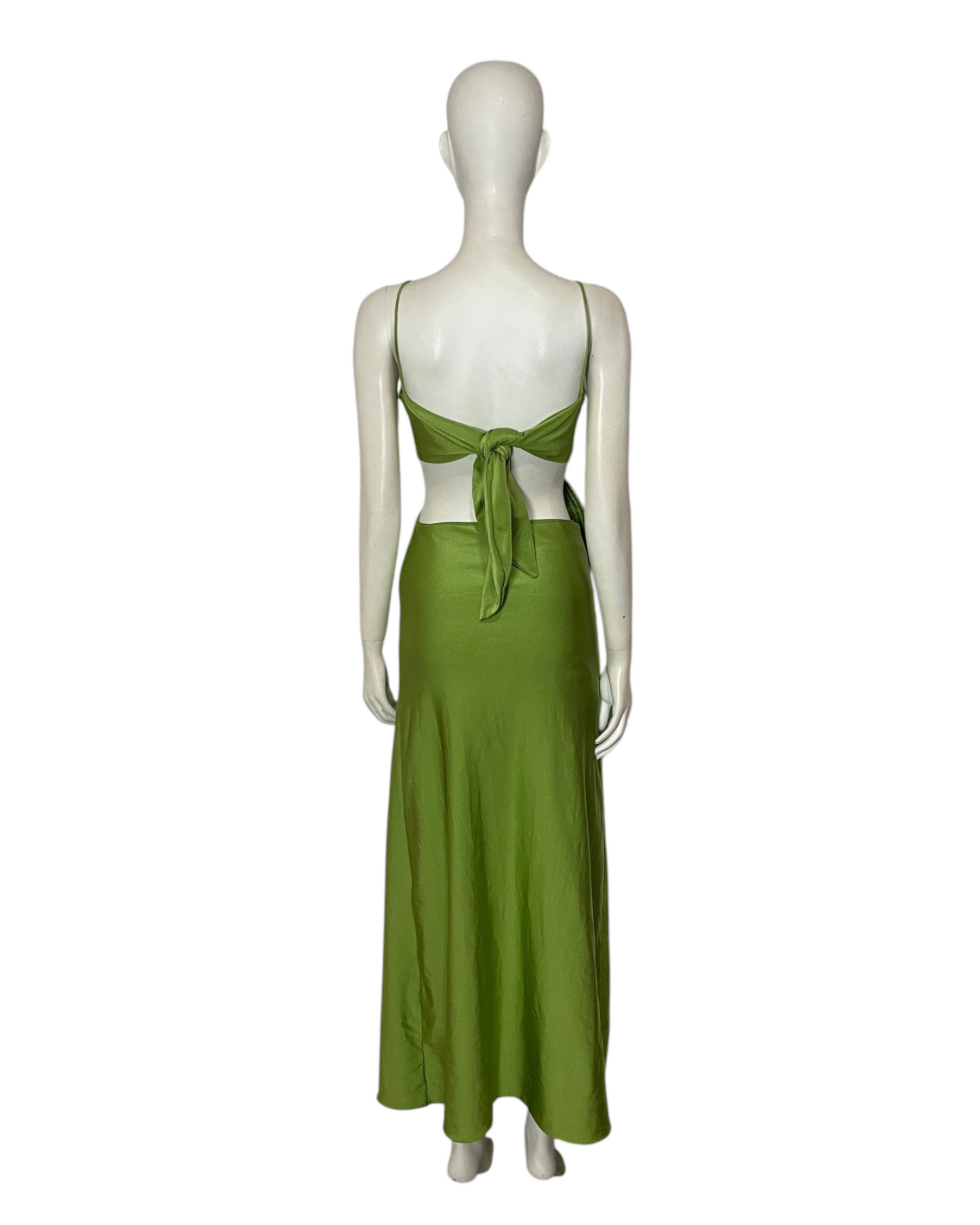 Vestido flor verde