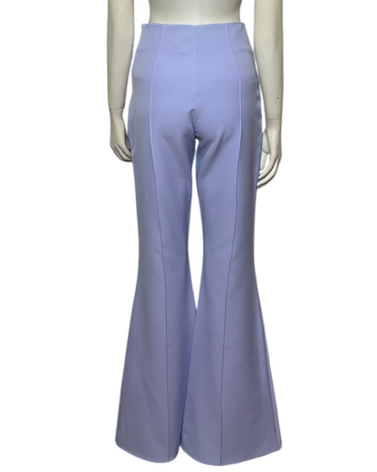 Pantalón lila bota amplia