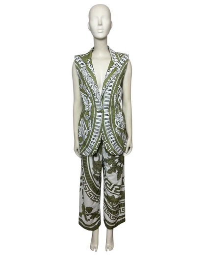 Set chaleco y pant verde