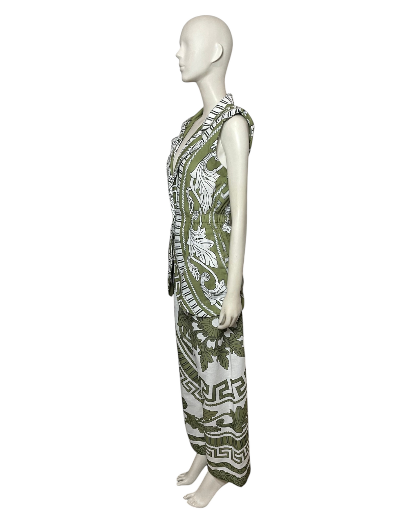 Set chaleco y pant verde