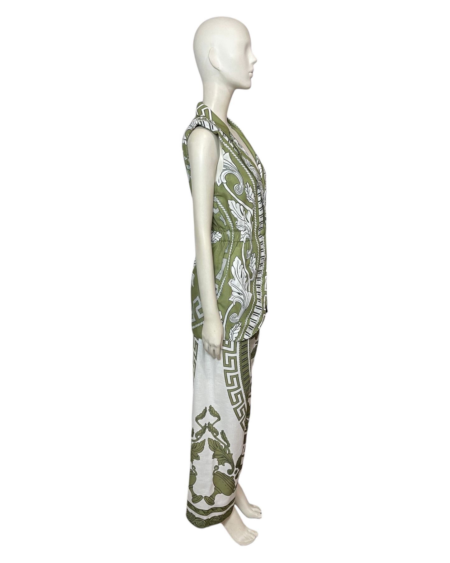 Set chaleco y pant verde