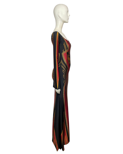 Maxi dress felino