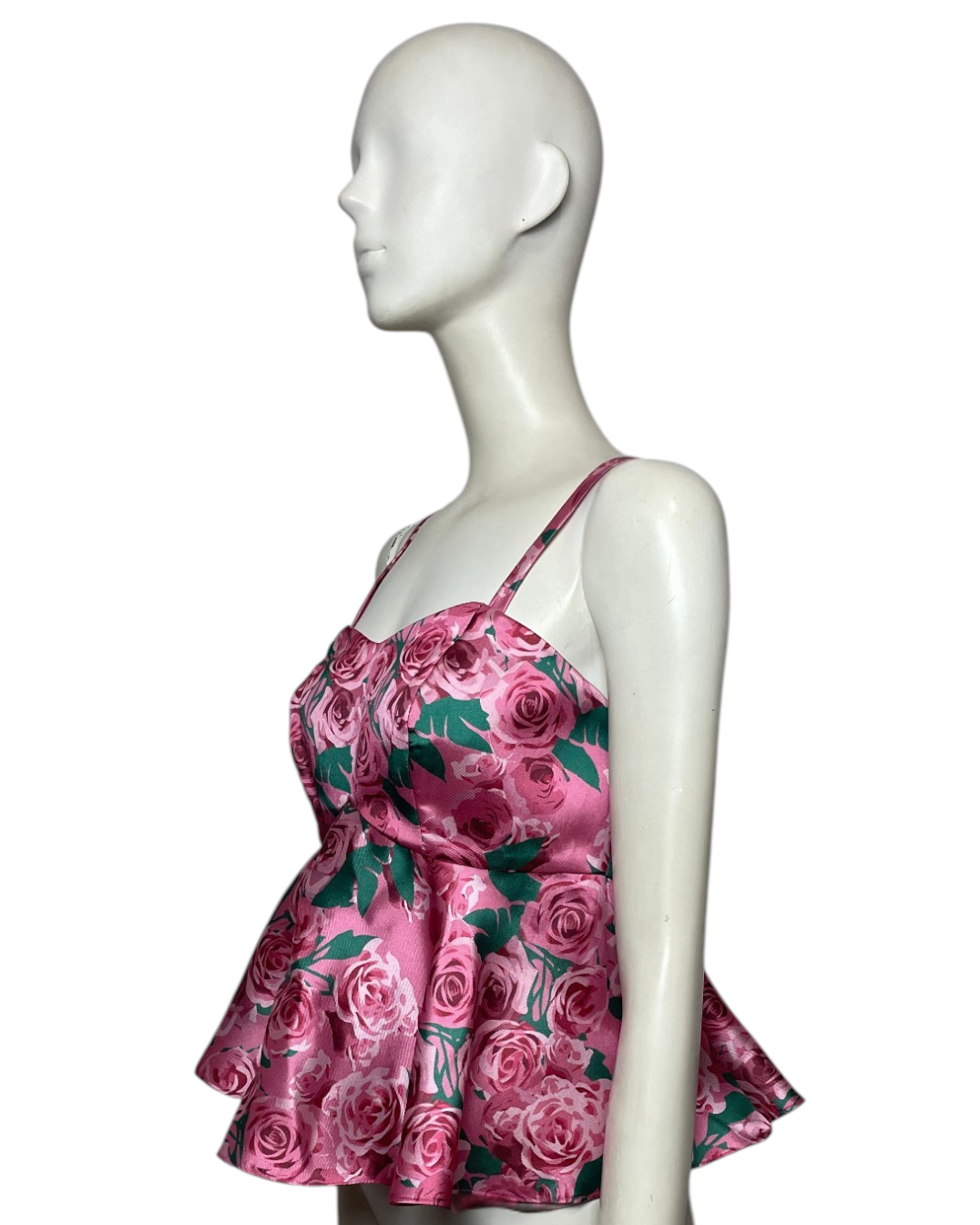 Blusa print rosas