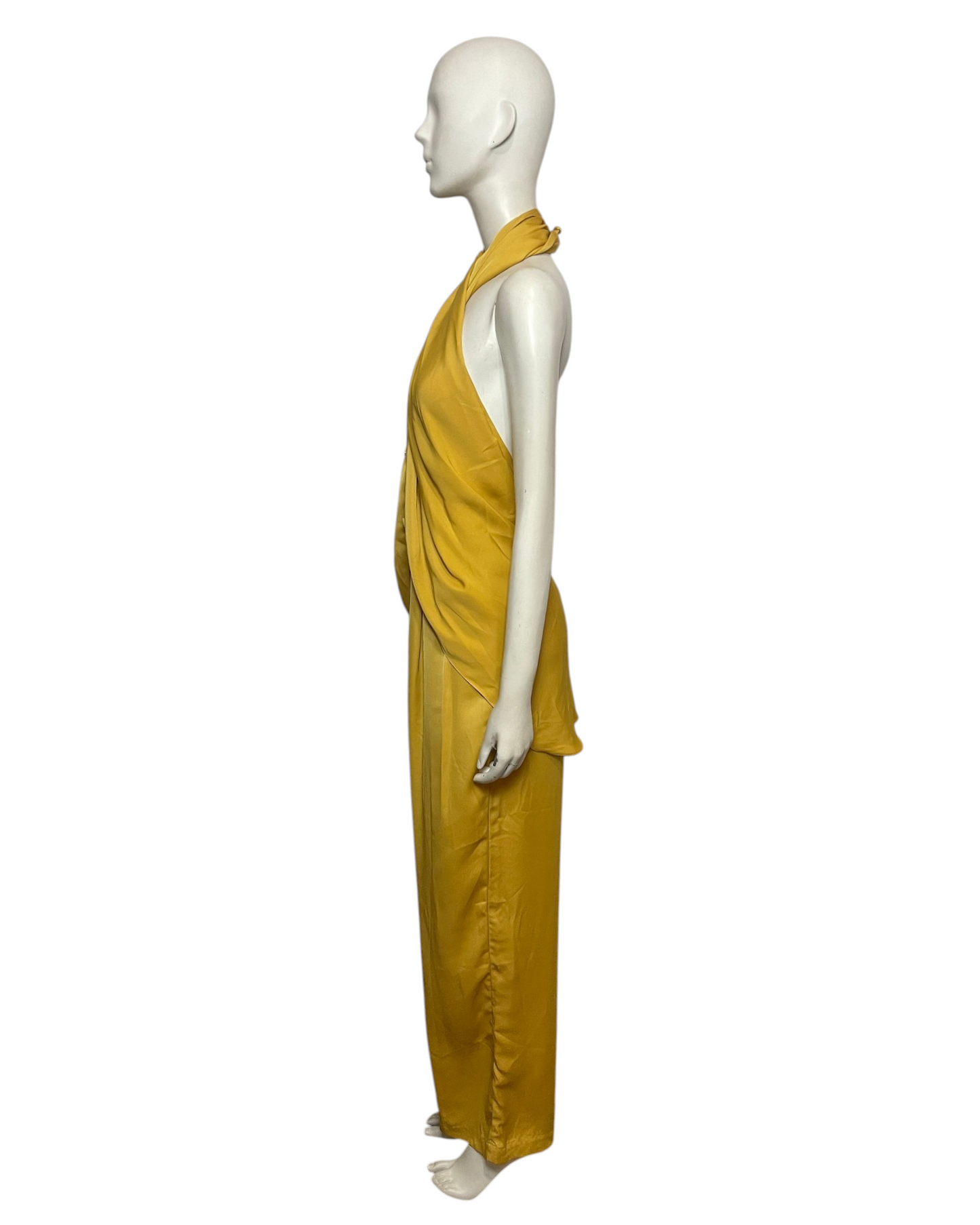 Set asimétrico amarillo
