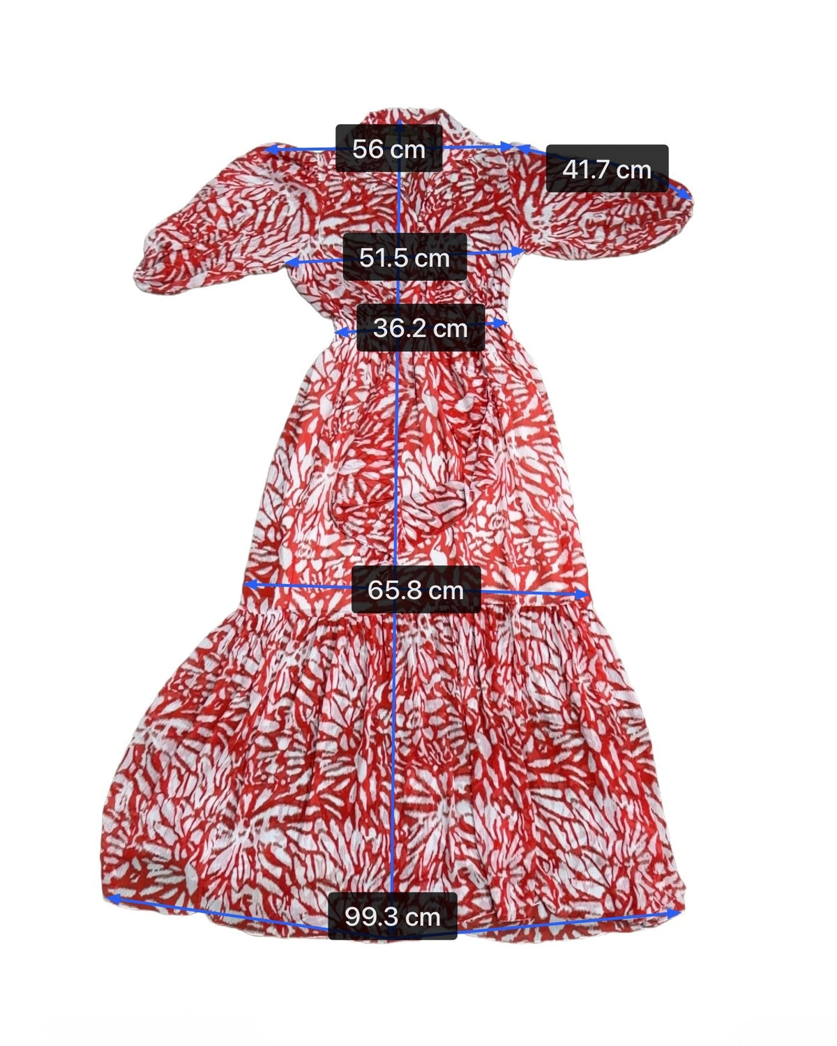 Chiffon maxi dress