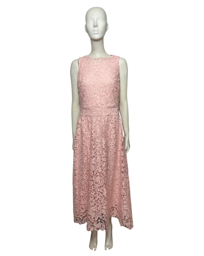 Lace midi dress
