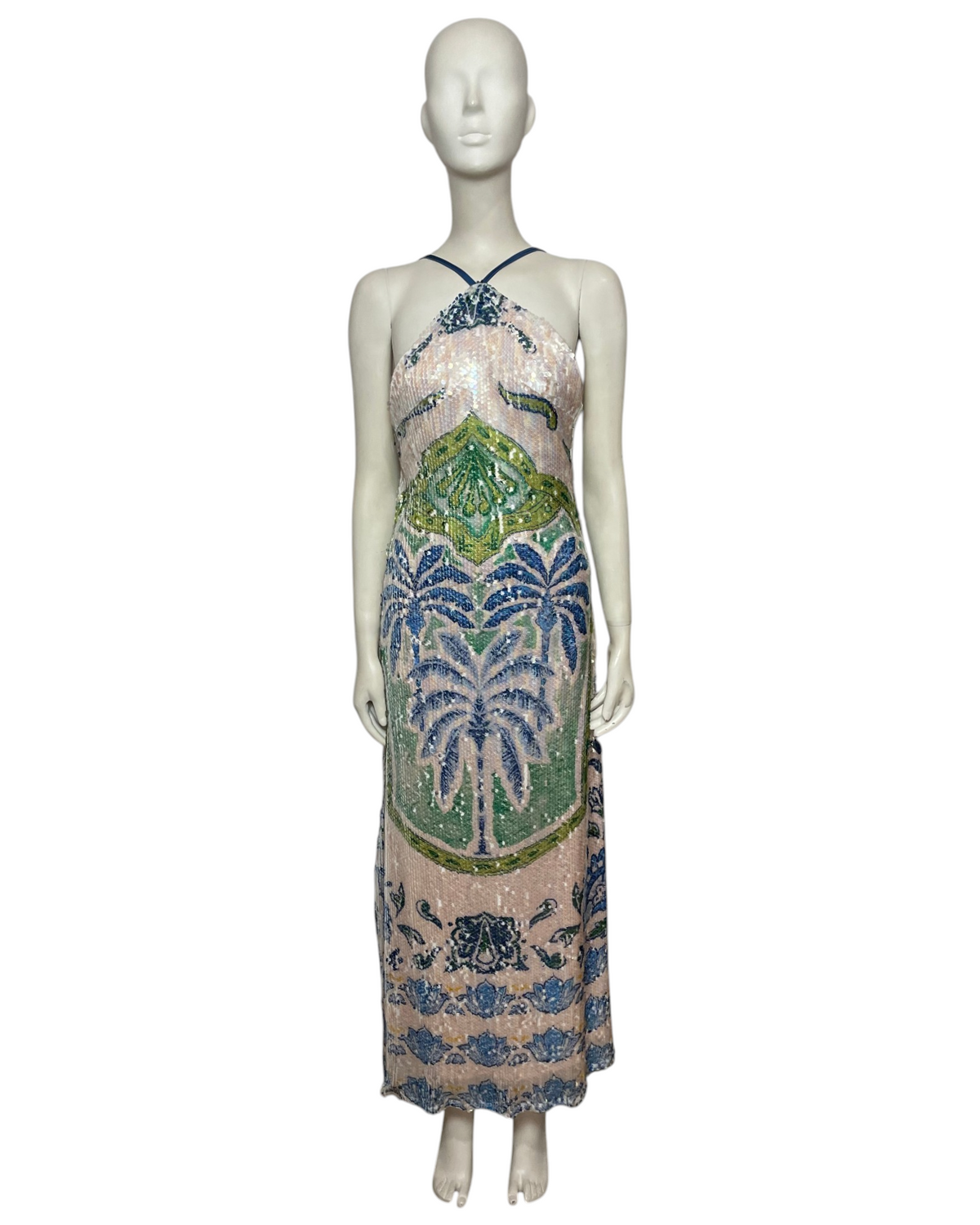 Maxi dress palmeras