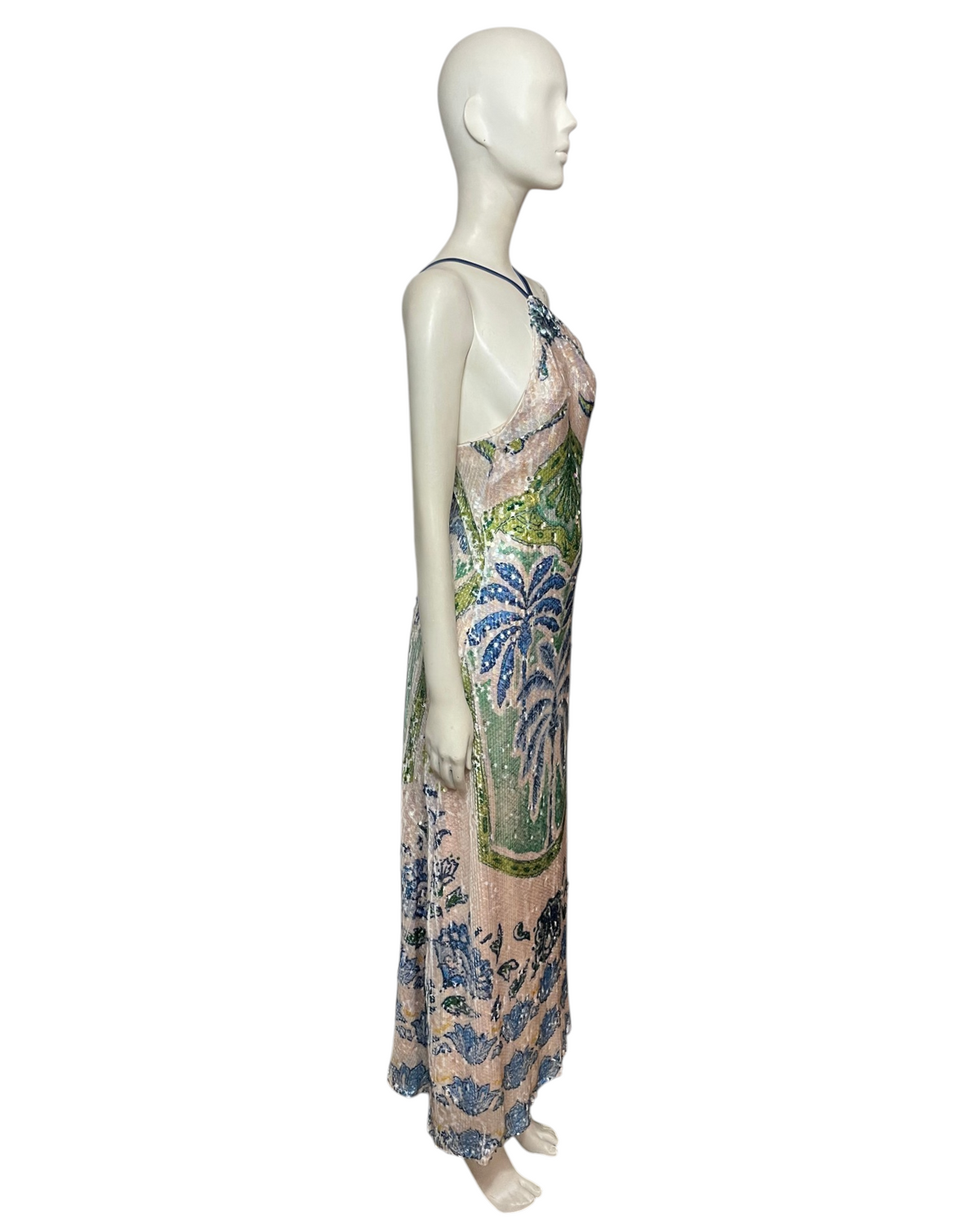 Maxi dress palmeras