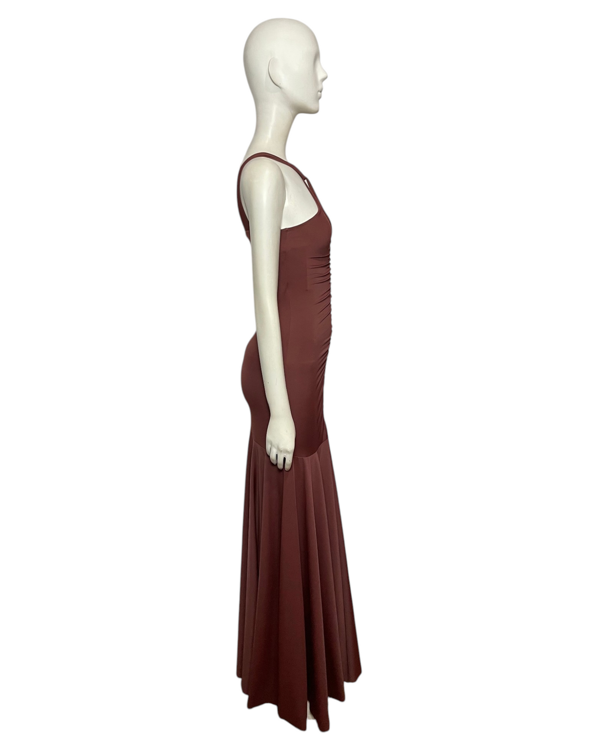Aya gown dark chocolate dress